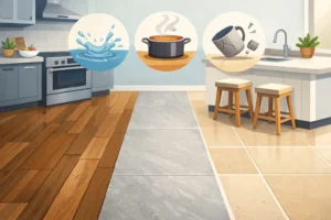 Best Flooring for Kitchens: What Holds Up