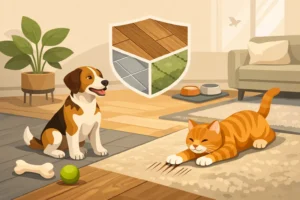 Best Flooring for Pet Scratches at Home