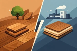 Hardwood vs Engineered Wood Flooring